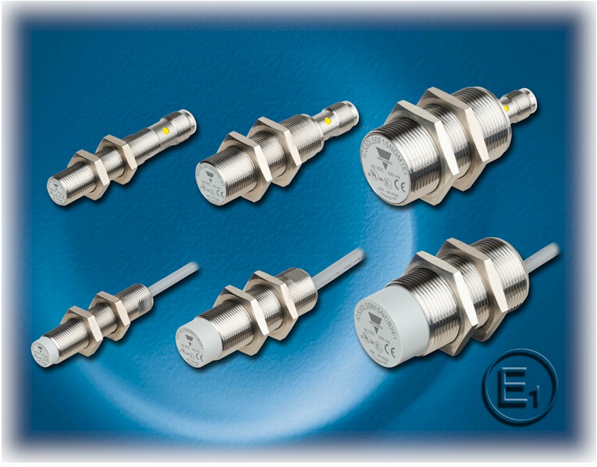 E1-Rated ICS Series Inductive Proximity Sensors